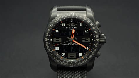 breitling cockpit b50 night mission watch